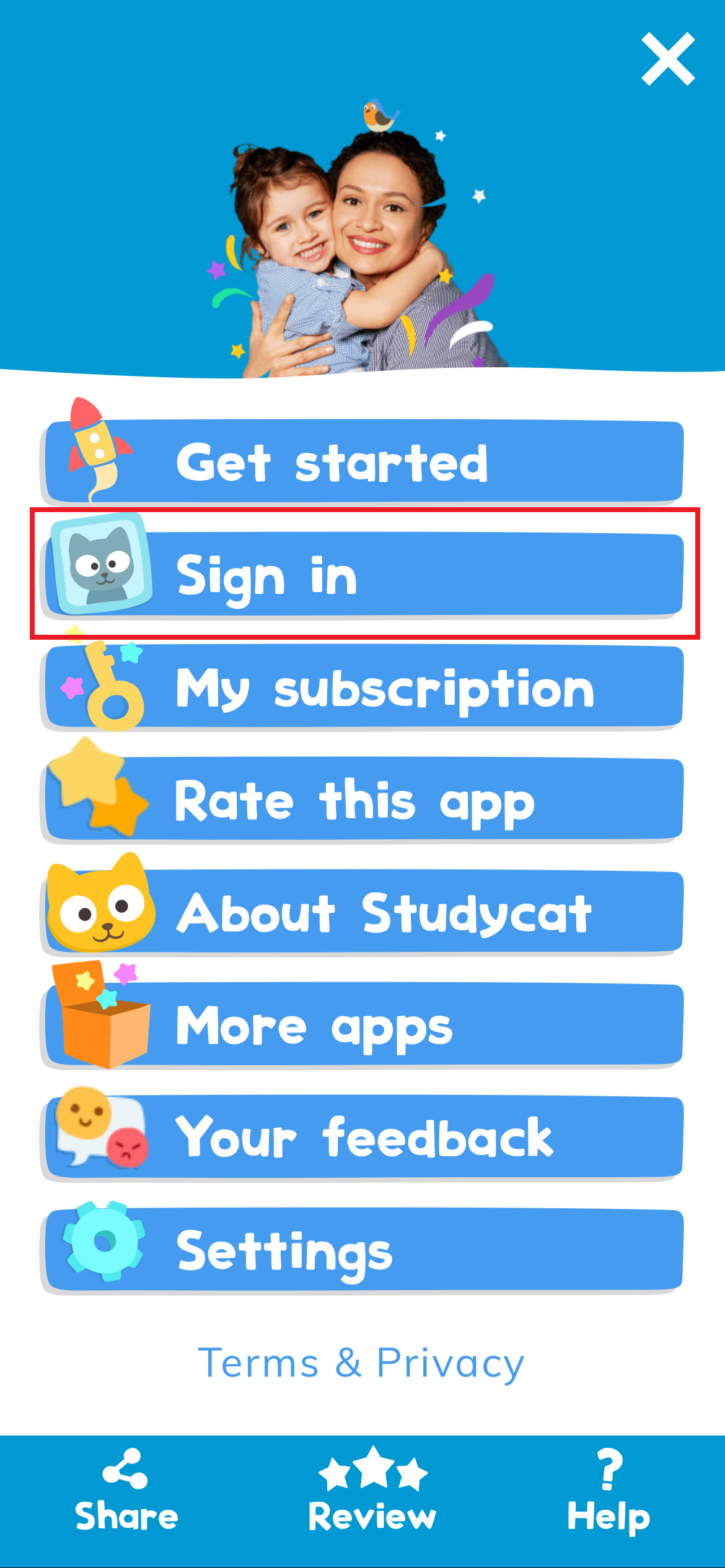 Создание учетной записи – Центр помощи | Studycat