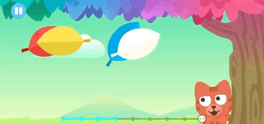一致する葉っぱ